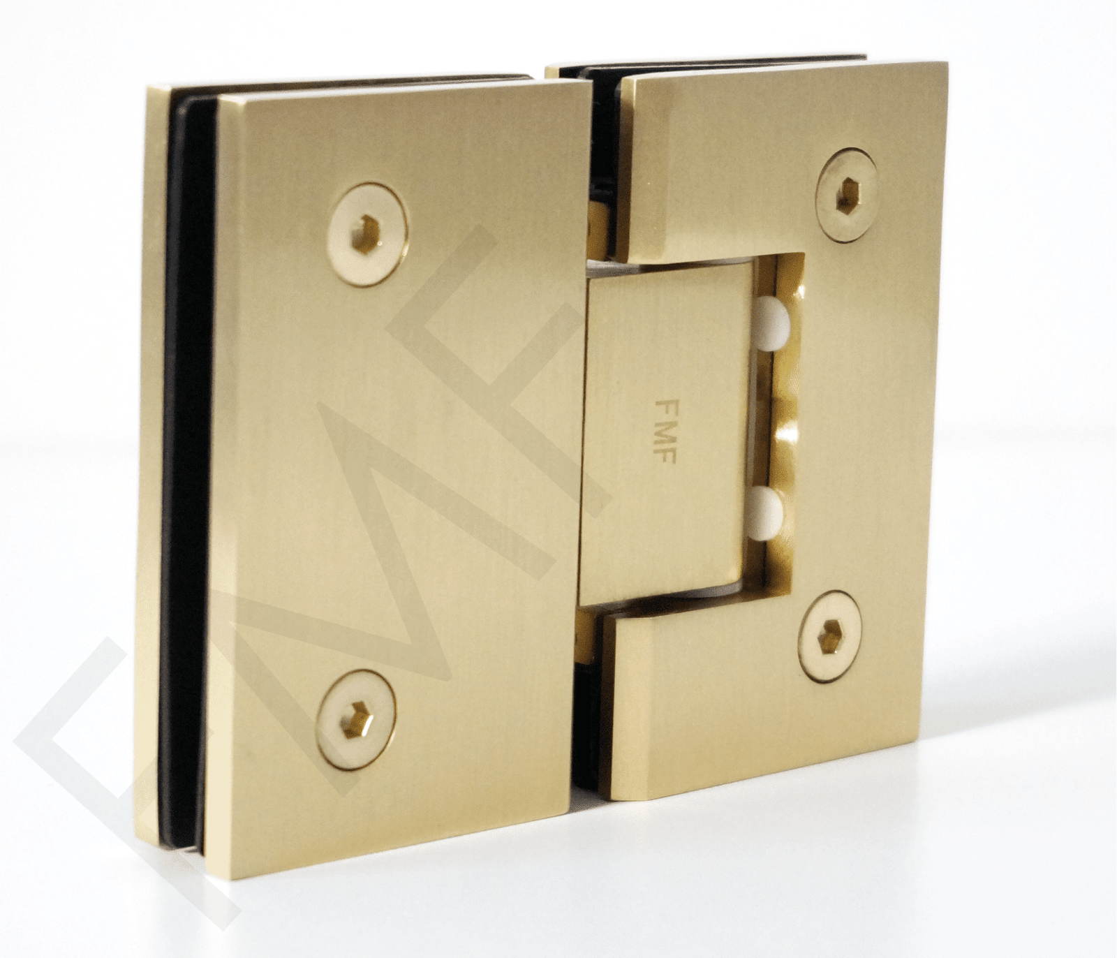 180° Heavy Duty Glass-to-Glass Hinge