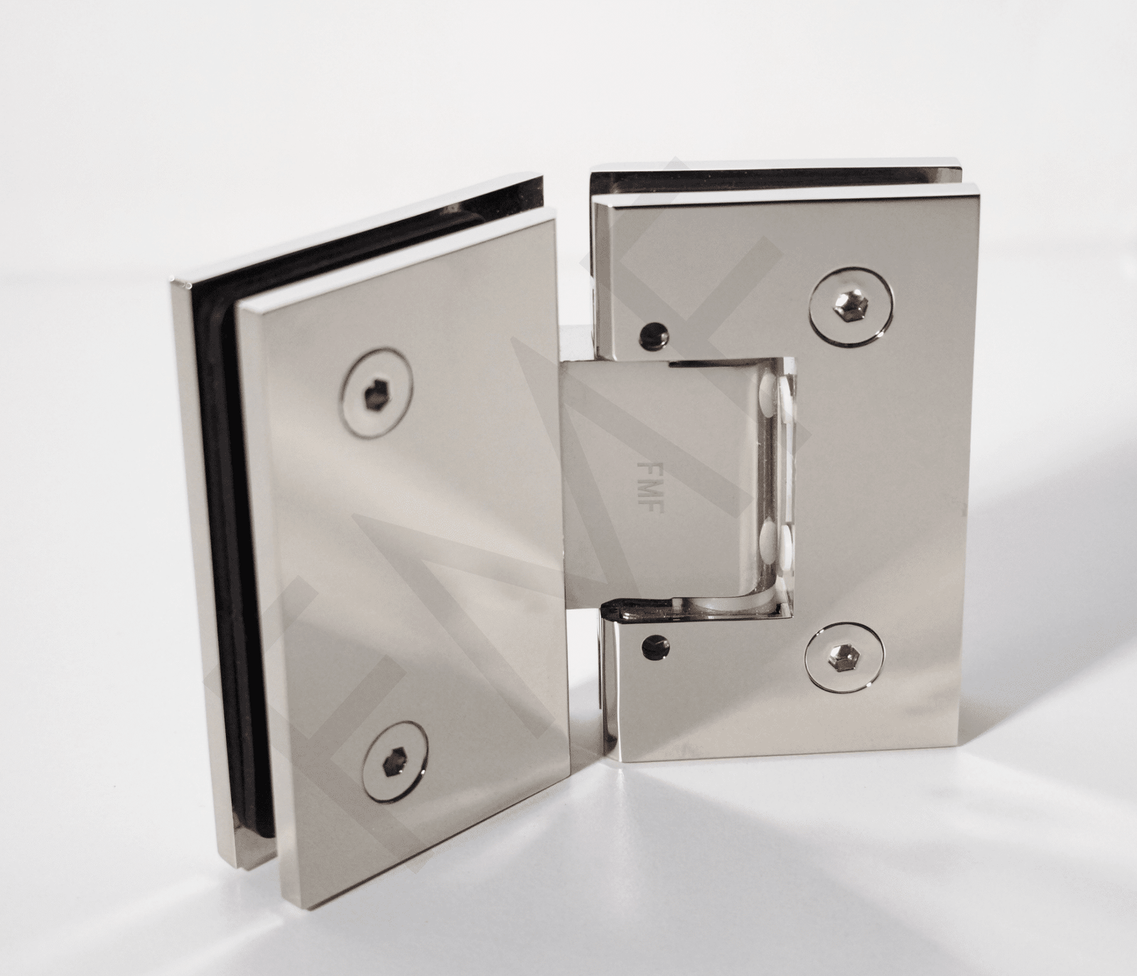 135° Adjustable Glass-to-Glass Hinge