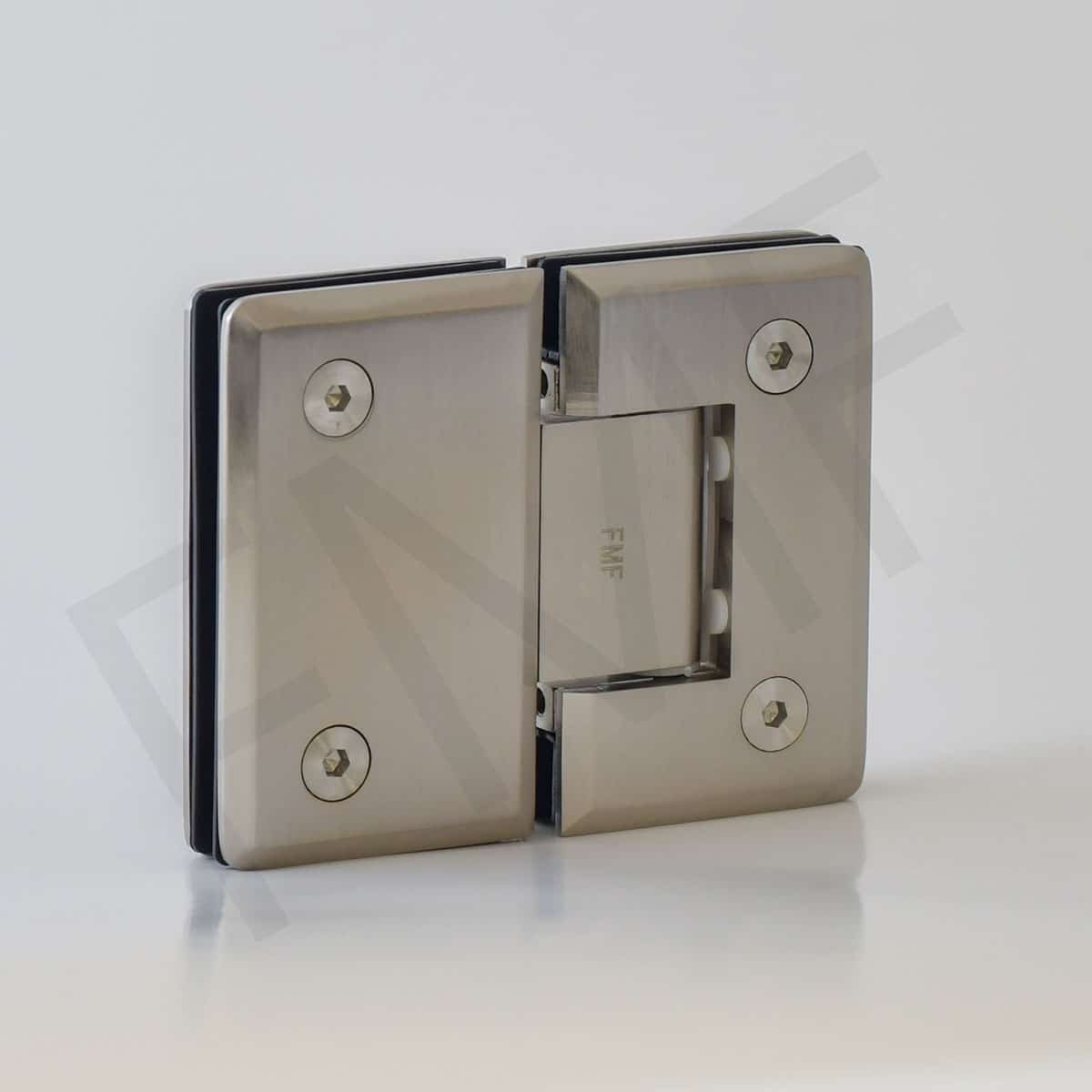 180° Bevelled Glass-to-Glass Hinge