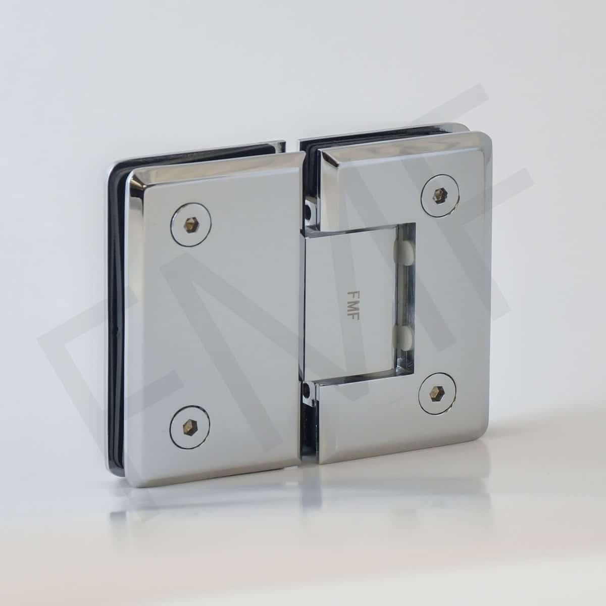 180° Bevelled Glass-to-Glass Hinge