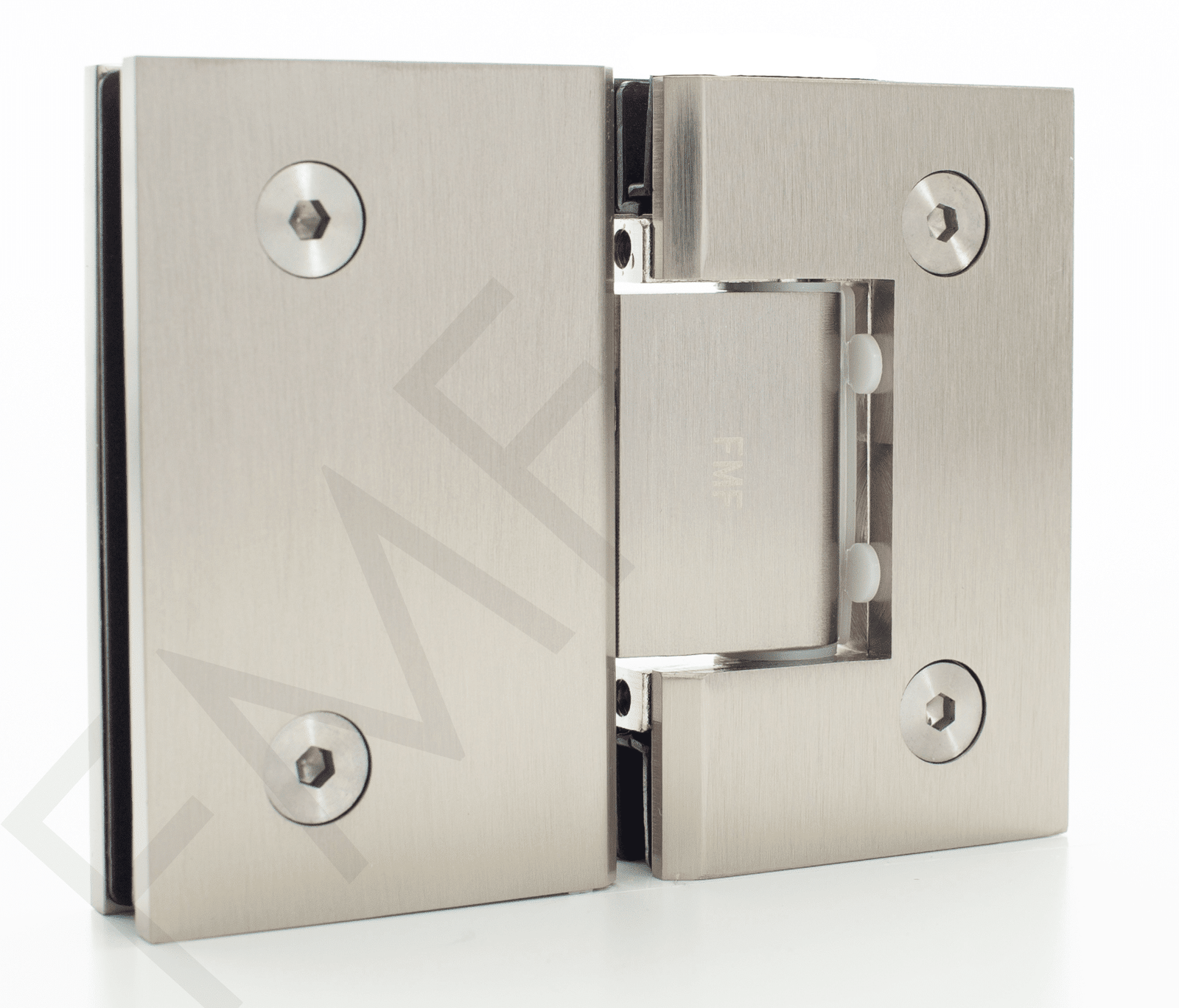 180° Heavy Duty Glass-to-Glass Hinge