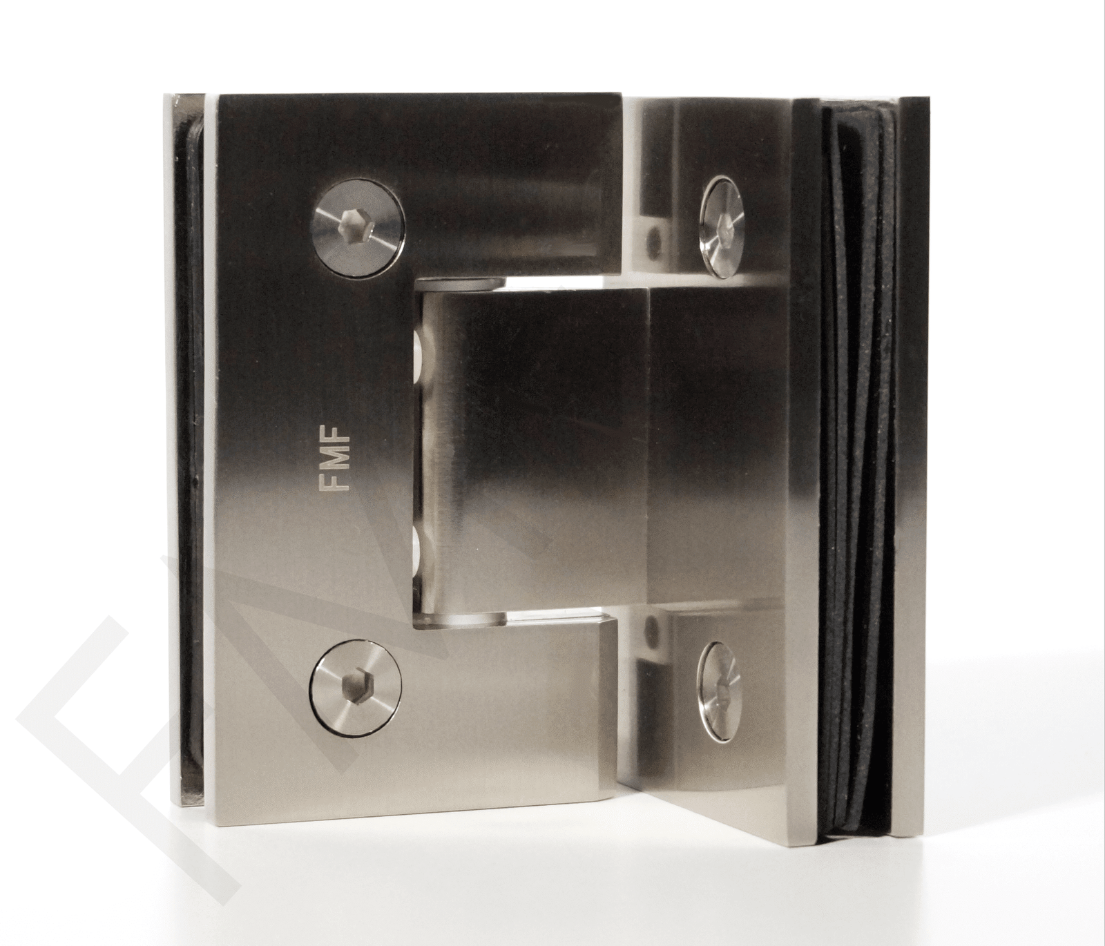 90° Heavy Duty Glass-to-Glass Hinge