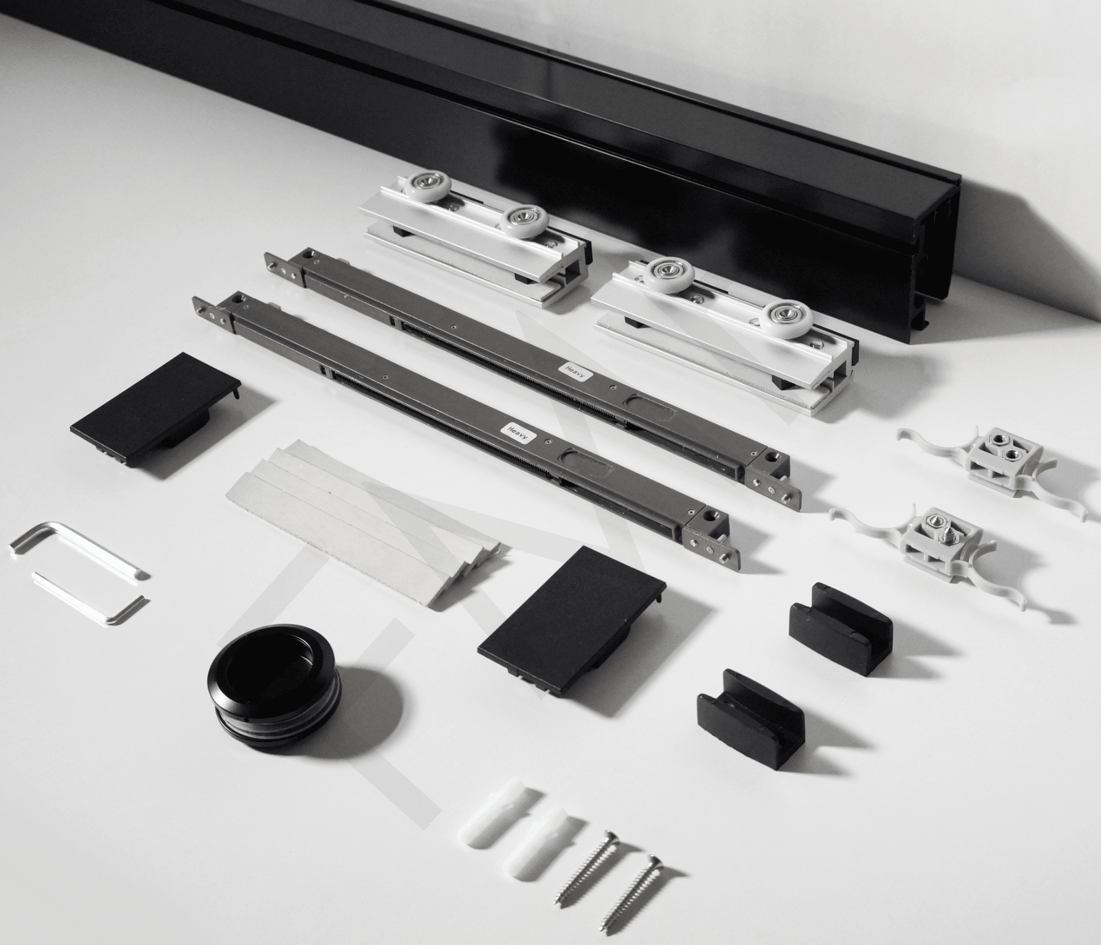 HSK Series Sliding Door System Components