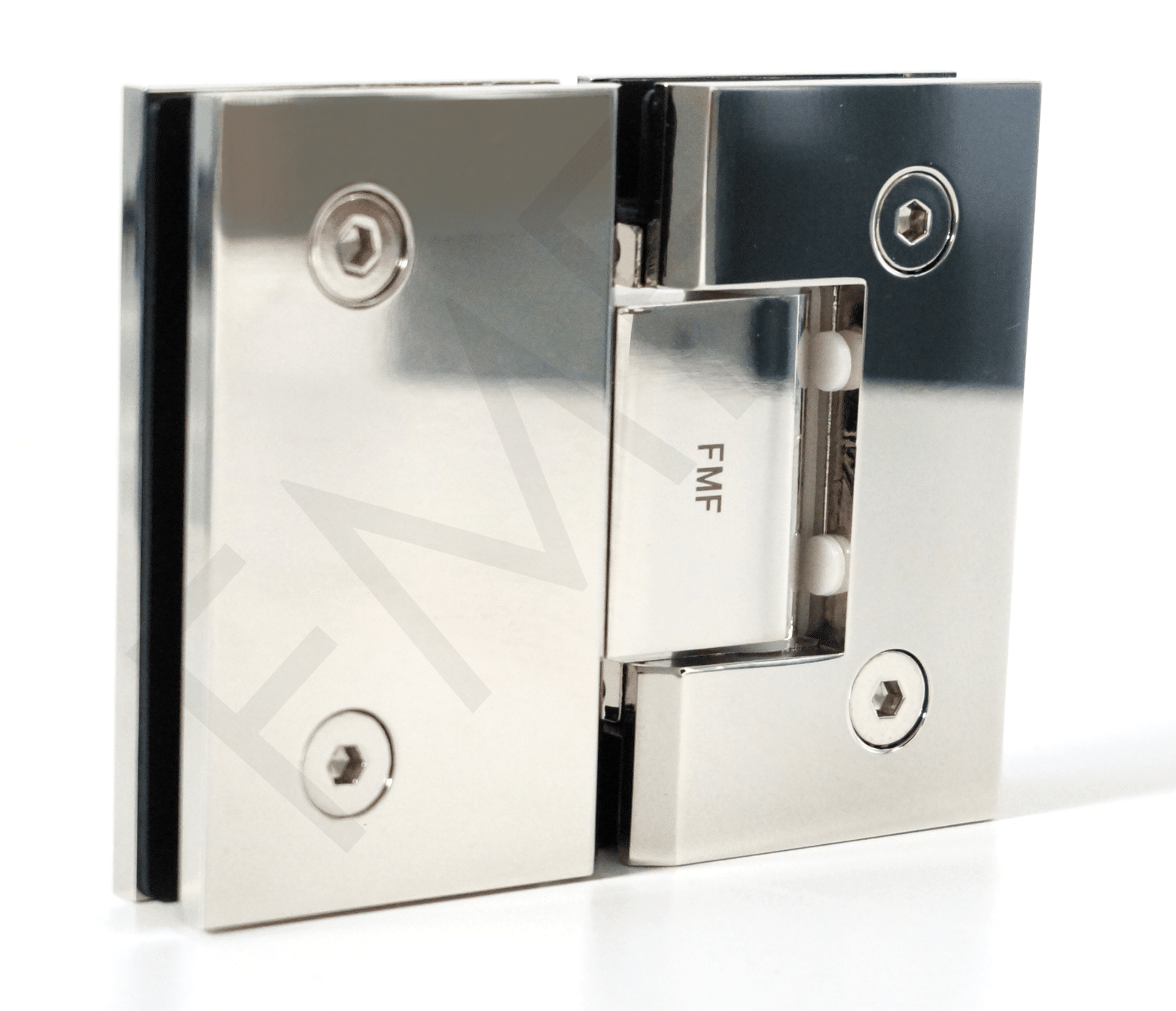 180° Heavy Duty Glass-to-Glass Hinge