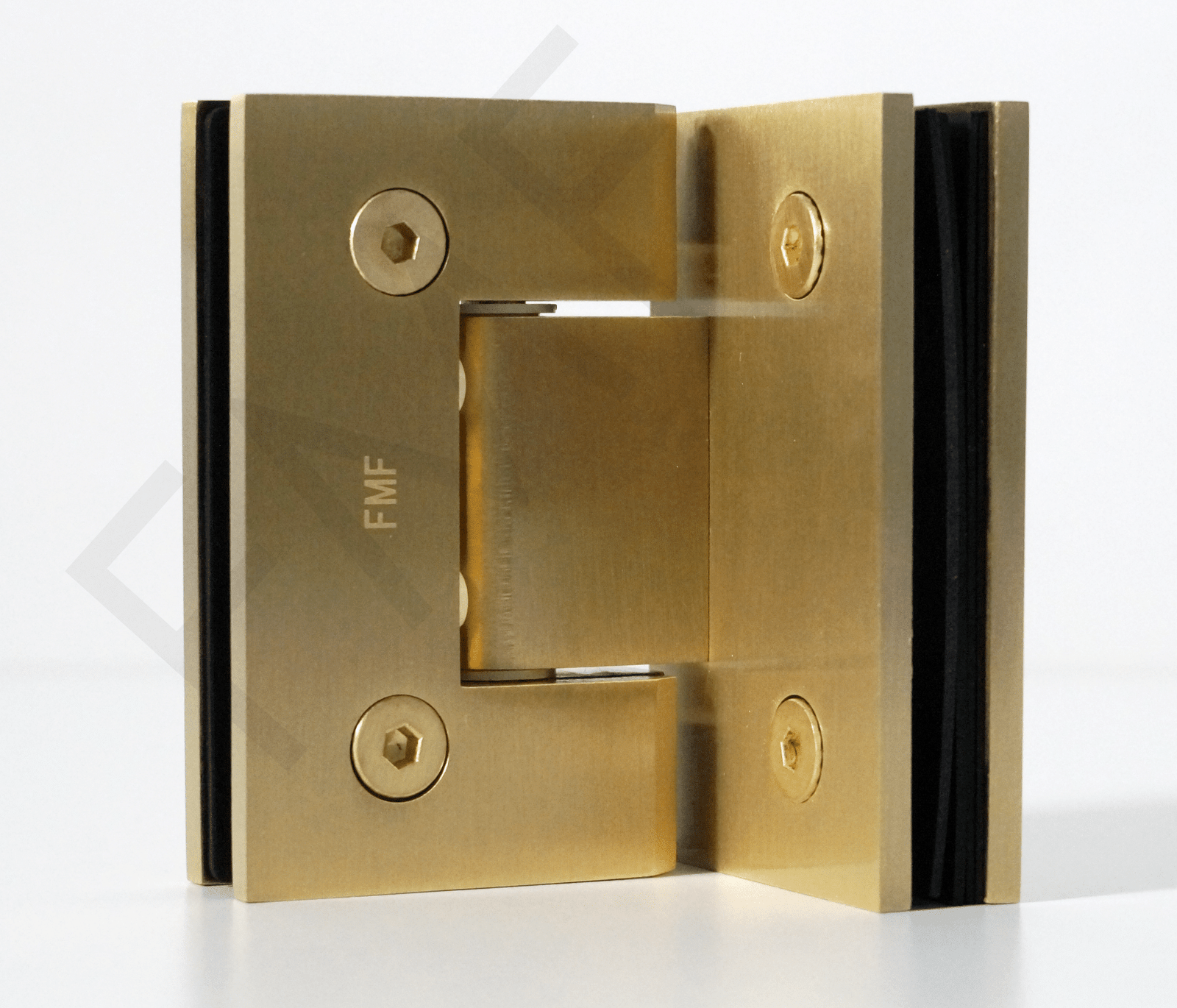 90° Heavy Duty Glass-to-Glass Hinge