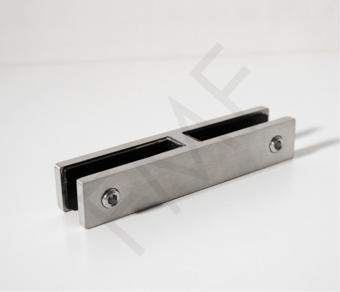 Long Slim 180° Glass-to Glass Railing Bracket